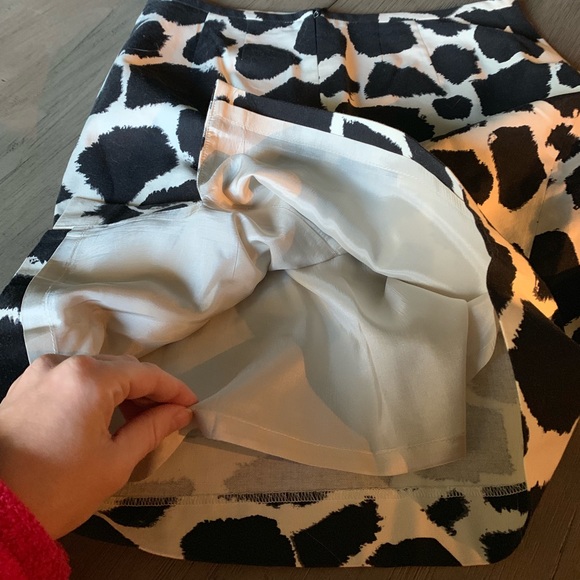 LOFT giraffe print skirt - Picture 3 of 7